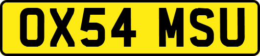 OX54MSU