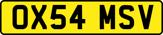 OX54MSV