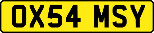 OX54MSY