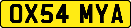 OX54MYA