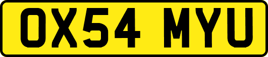 OX54MYU