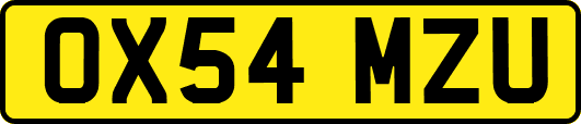 OX54MZU