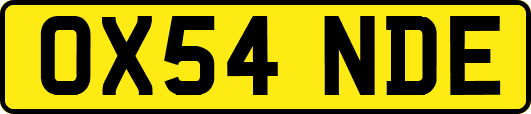 OX54NDE