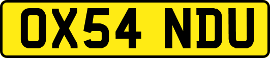 OX54NDU