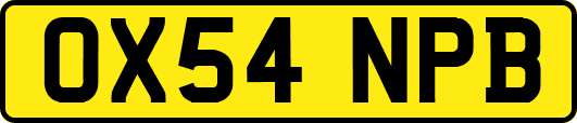 OX54NPB