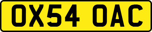 OX54OAC