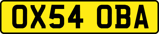 OX54OBA