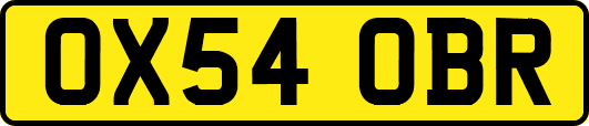 OX54OBR