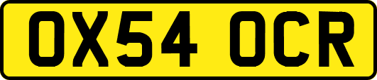 OX54OCR