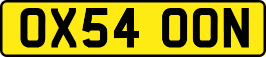 OX54OON