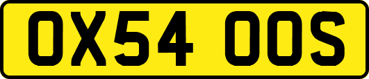 OX54OOS