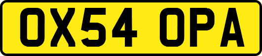 OX54OPA