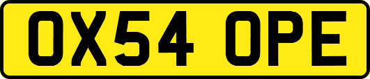 OX54OPE