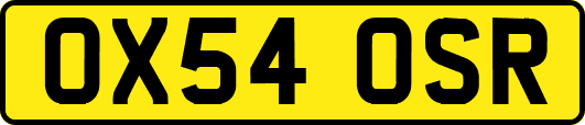 OX54OSR