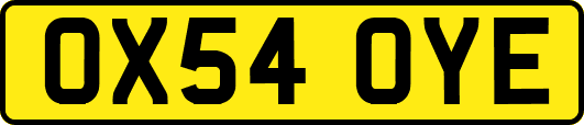 OX54OYE