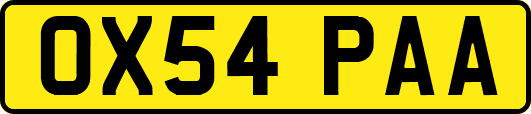 OX54PAA