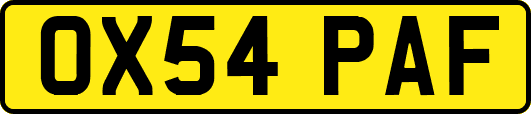 OX54PAF