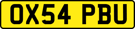 OX54PBU