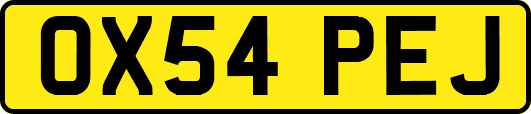 OX54PEJ