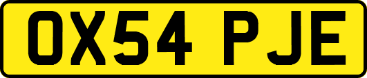 OX54PJE