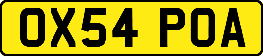 OX54POA