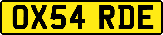 OX54RDE