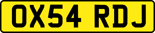 OX54RDJ