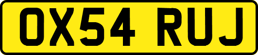 OX54RUJ