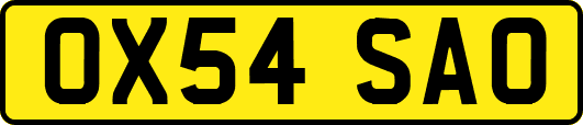 OX54SAO