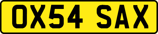 OX54SAX