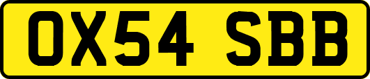 OX54SBB
