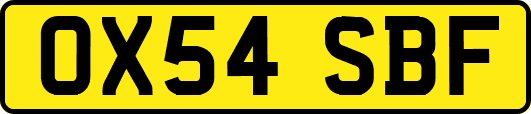 OX54SBF