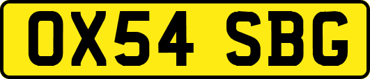 OX54SBG