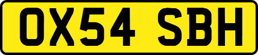 OX54SBH