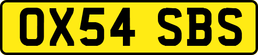 OX54SBS