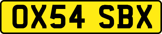 OX54SBX