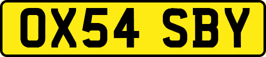 OX54SBY