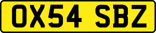 OX54SBZ