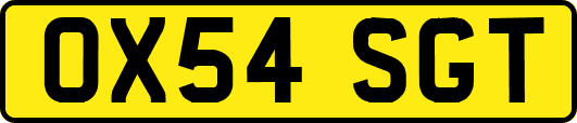 OX54SGT
