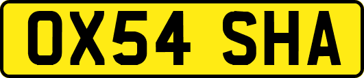 OX54SHA