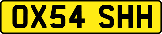 OX54SHH