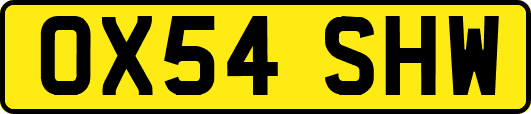 OX54SHW