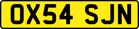 OX54SJN