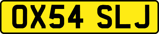 OX54SLJ