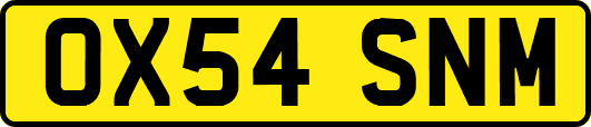 OX54SNM