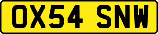OX54SNW