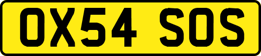 OX54SOS