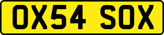 OX54SOX