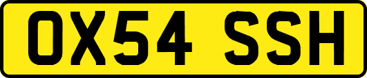OX54SSH
