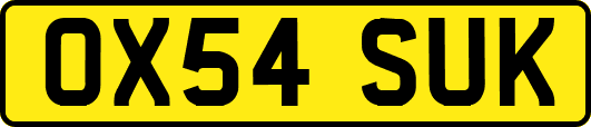 OX54SUK